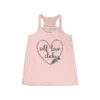 "Self Love Club" - Women's Flowy Racerback Tank