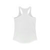 "Self Love White" -Women's Ideal Racerback Tank - Image 2